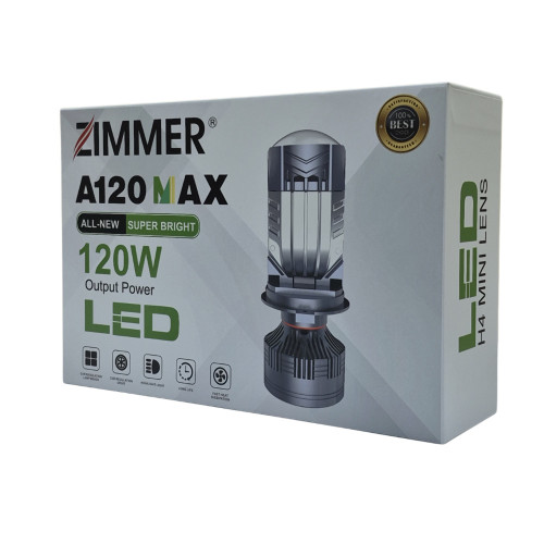 هدلایت لنز دار زیمر مدل A120 max